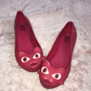 Kitty cat ballet slippers